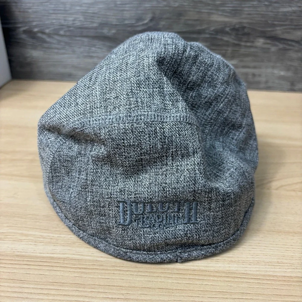 Duluth‎ Trading Hat Large Gray Travel Drivers Cap Fleece Lined Outdoors
